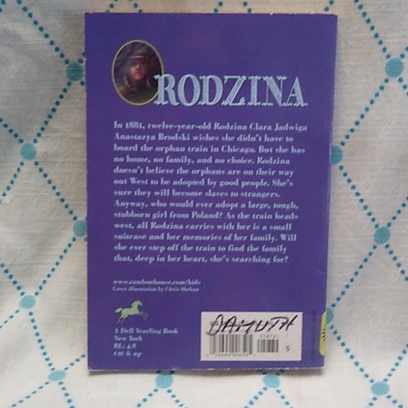 👩🏻‍🦳Rodzina Karen Cushman Orphan Train Chapter Book Homeschool Historical - Picture 2 of 9